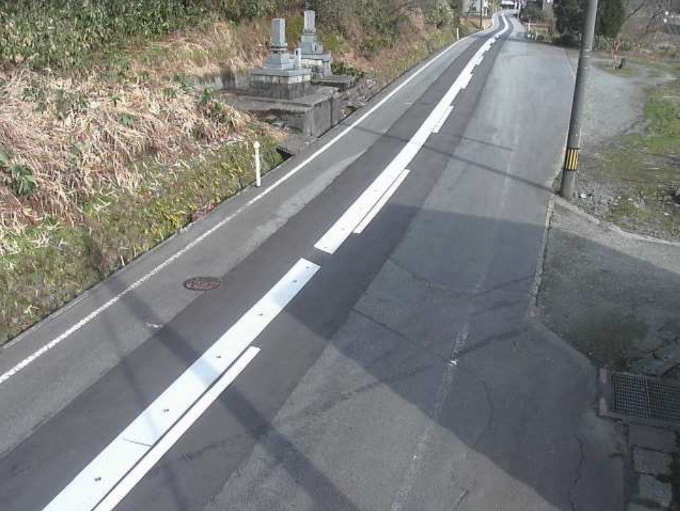 富山県道125号福平石田線笠破ライブカメラ(富山県黒部市笠破)