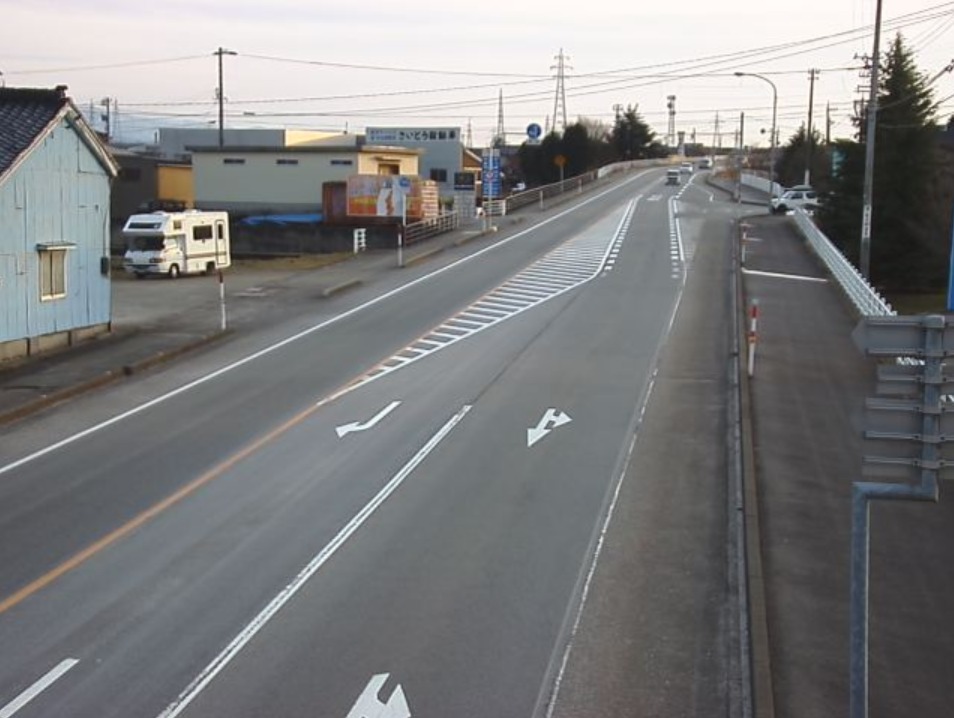 富山県道126号福平経田線木下新ライブカメラ(富山県魚津市木下新)