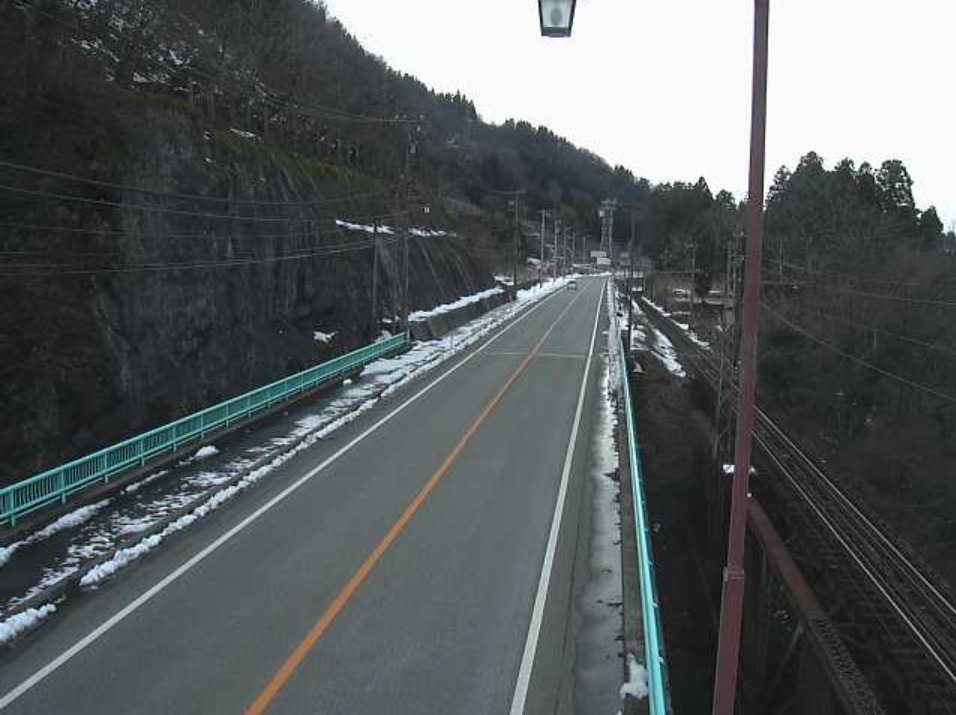 富山県道14号黒部宇奈月線宇奈月町内山ライブカメラ(富山県黒部市宇奈月町内山)