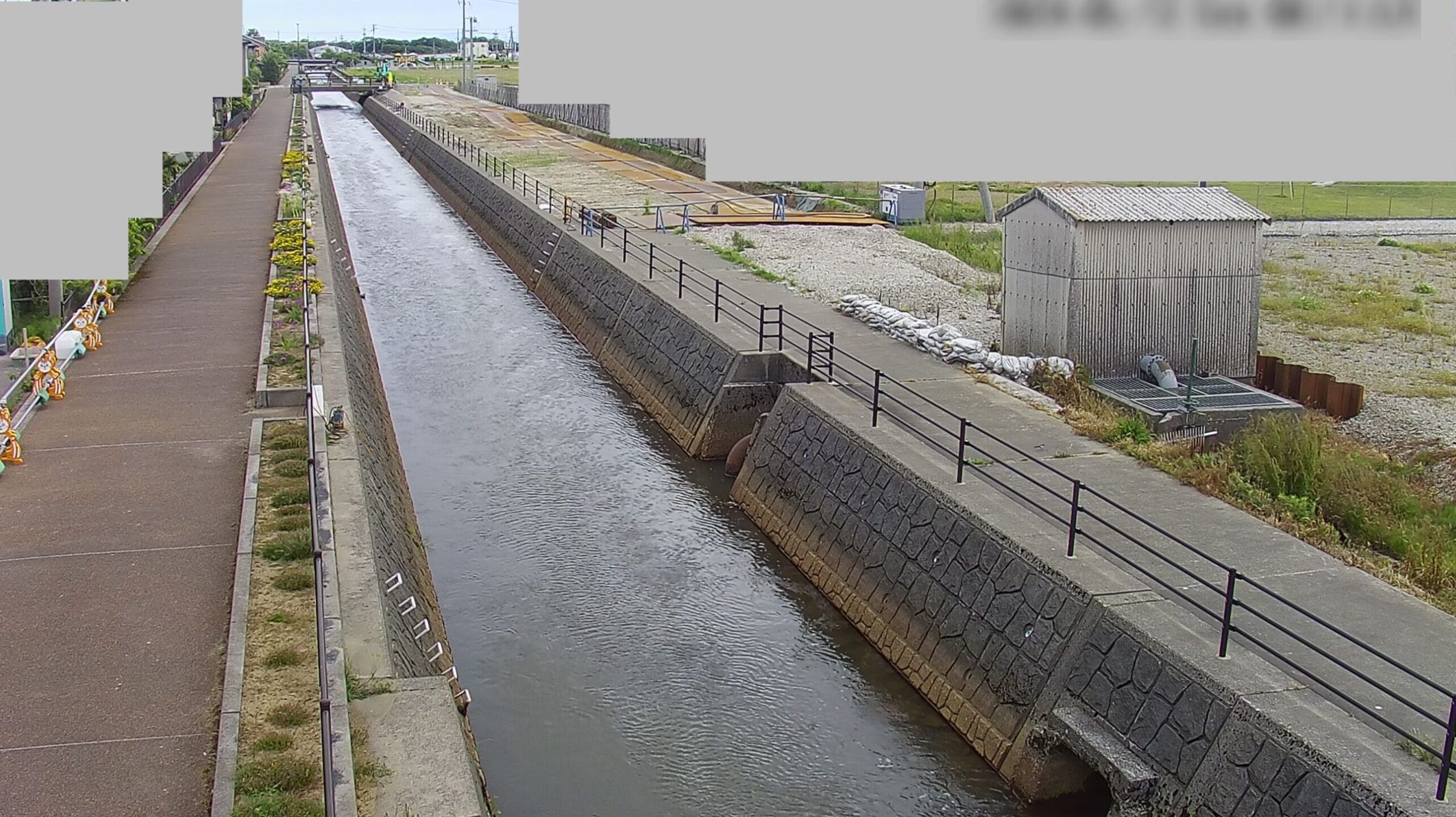 西川福島保育園裏遊歩道ライブカメラ(石川県能美市福島町)