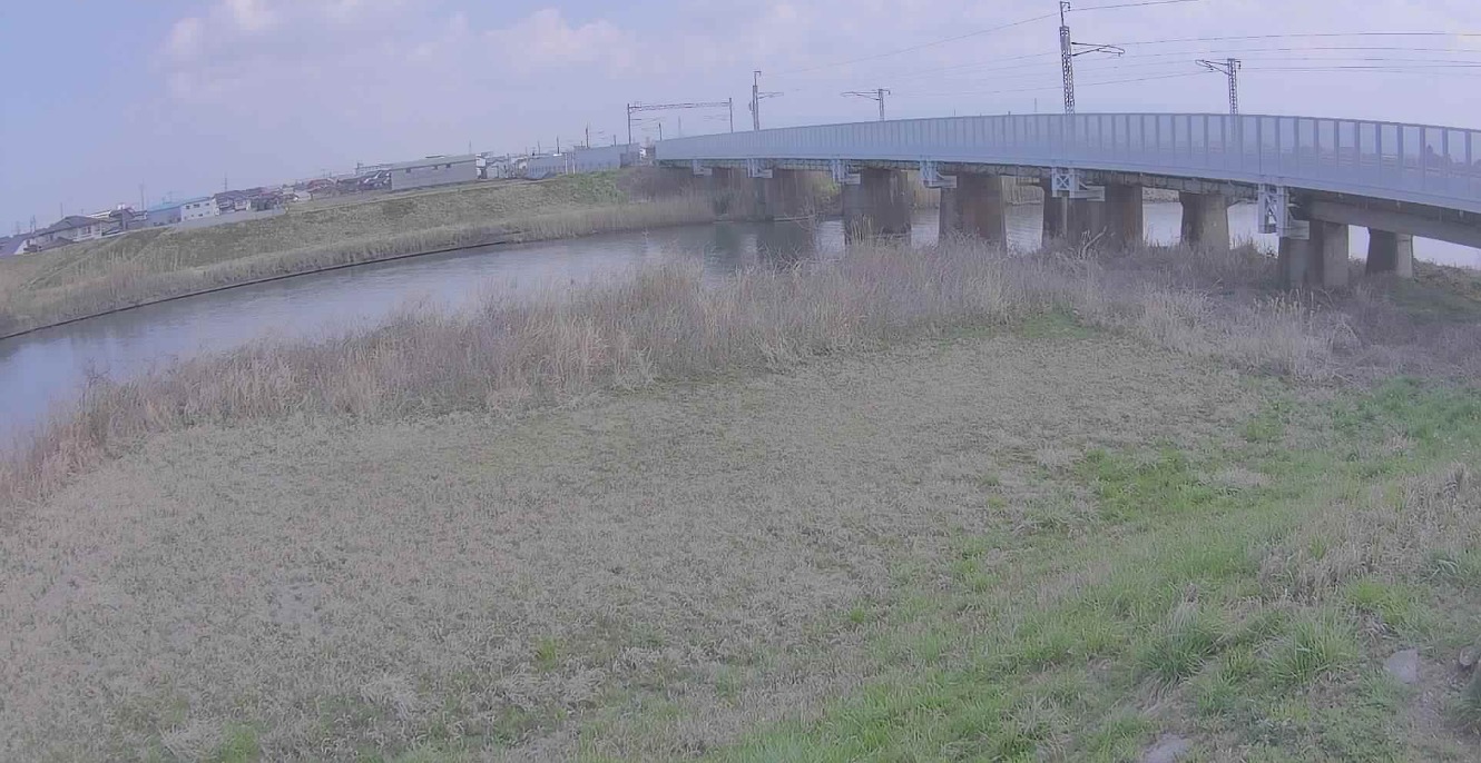 梯川3.6KP左岸ライブカメラ(石川県小松市園町)