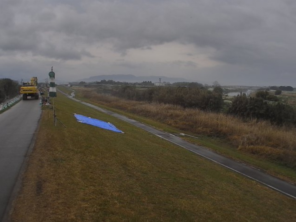 肝属川高山川合流部ライブカメラ(鹿児島県肝付町新富)