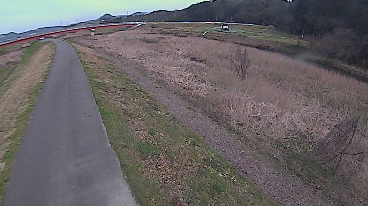 国府川4.9KP左岸ライブカメラ(鳥取県倉吉市横田)