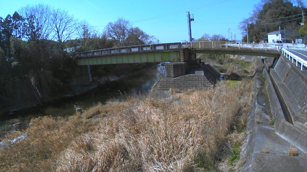 香東川岩崎橋ライブカメラ(香川県高松市香川町川東上)