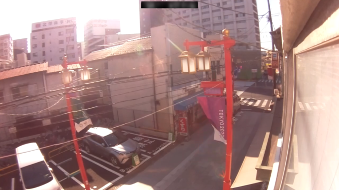 西新井大師参道環七方面ライブカメラ(東京都足立区西新井)