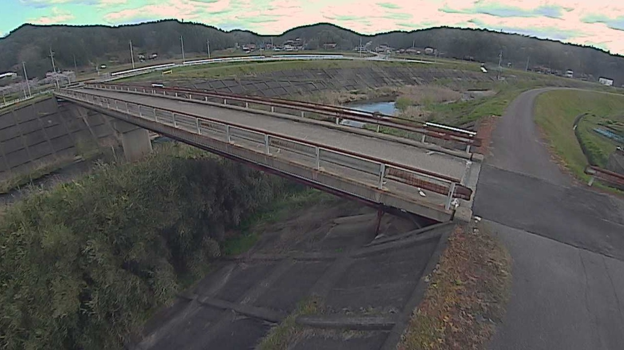 白上川1.4KP右岸ライブカメラ(島根県益田市市原町)