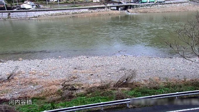 高梁川河内谷橋ライブカメラ(岡山県高梁市玉川町玉)