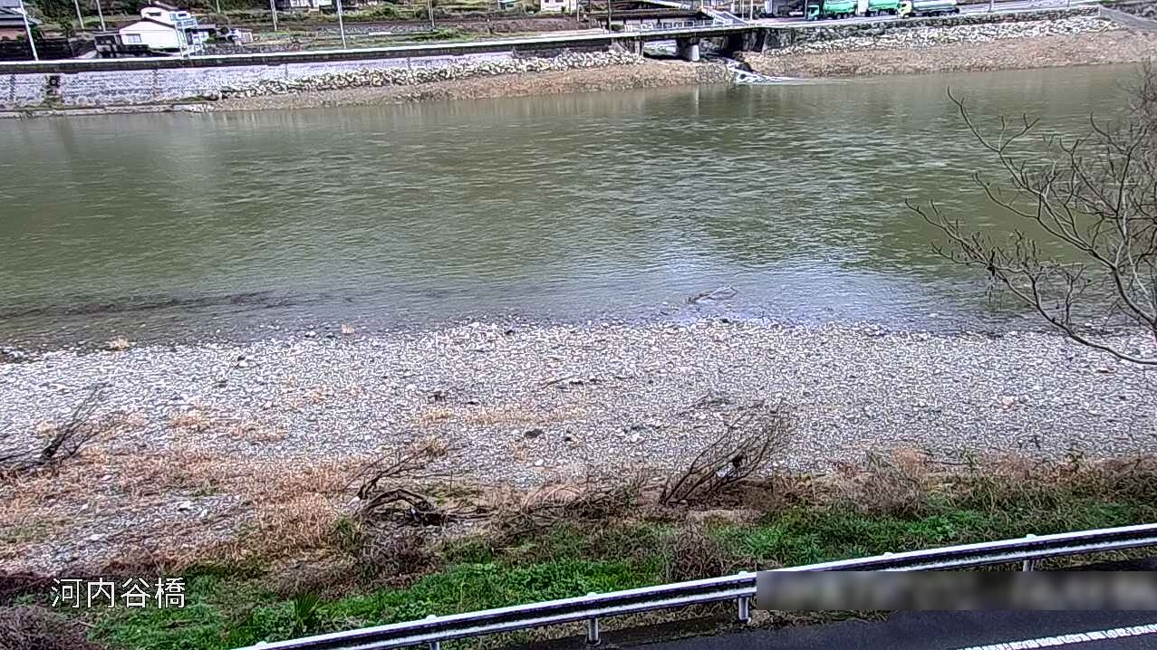 高梁川河内谷橋ライブカメラ(岡山県高梁市玉川町玉)