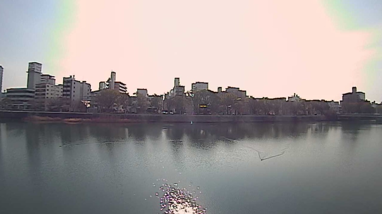 天満川3.1KP右岸ライブカメラ(広島県広島市西区)