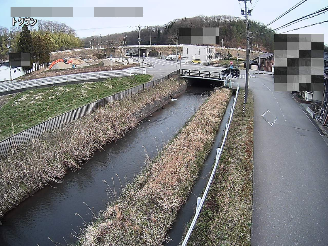山川用水路徳山ライブカメラ(石川県能美市徳山町)