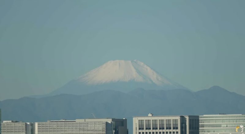 ちんあな富士山ライブカメラ(東京都港区台場)
