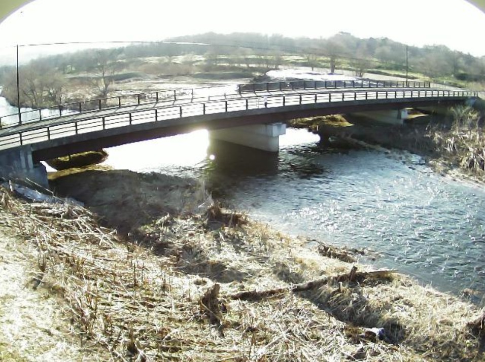 黒松内川旭野橋ライブカメラ(北海道黒松内町黒松内)