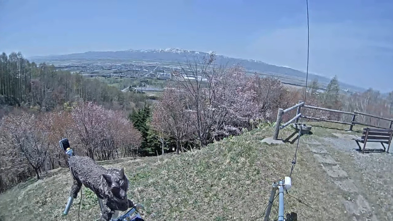 奈井江町にわ山森林自然公園ライブカメラ(北海道奈井江町東奈井江)