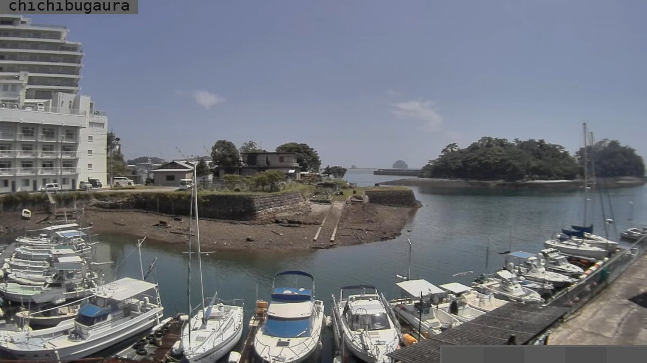 秩父が浦船溜まりライブカメラ(長崎県島原市秩父が浦町)