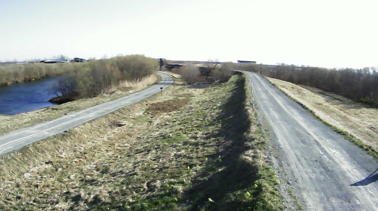 千歳川28.8KP左岸ライブカメラ(北海道恵庭市漁太)