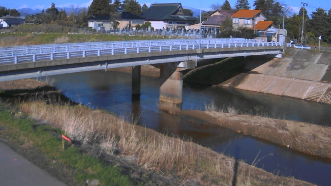 藤島川藤浪橋ライブカメラ(山形県鶴岡市上藤島)