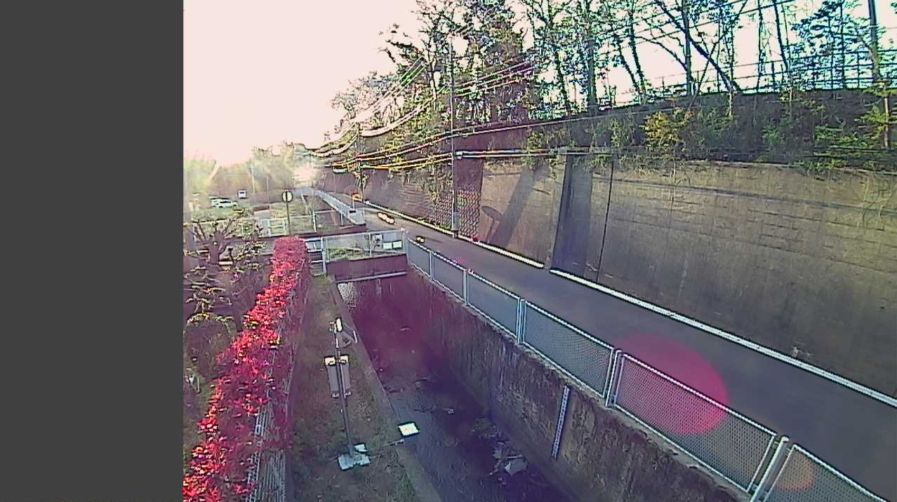 平瀬川長沢4号橋ライブカメラ(神奈川県川崎市多摩区)