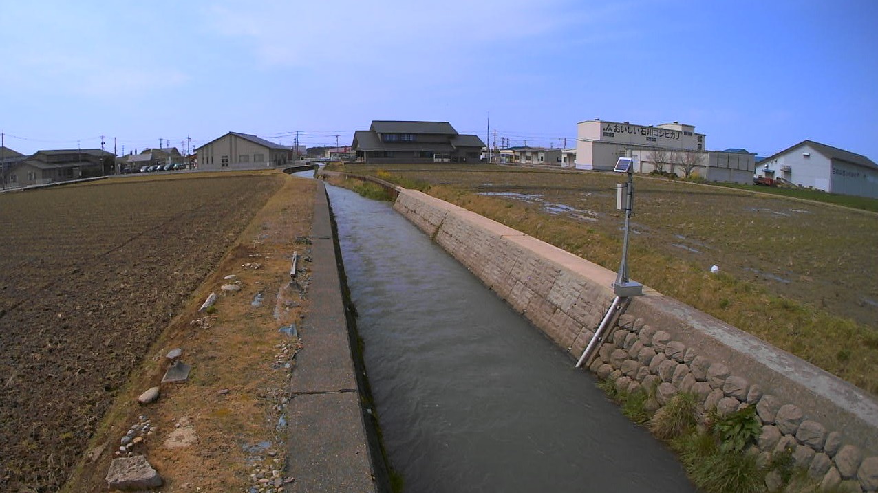 平瀬川新平瀬川橋ライブカメラ(石川県白山市井関町)