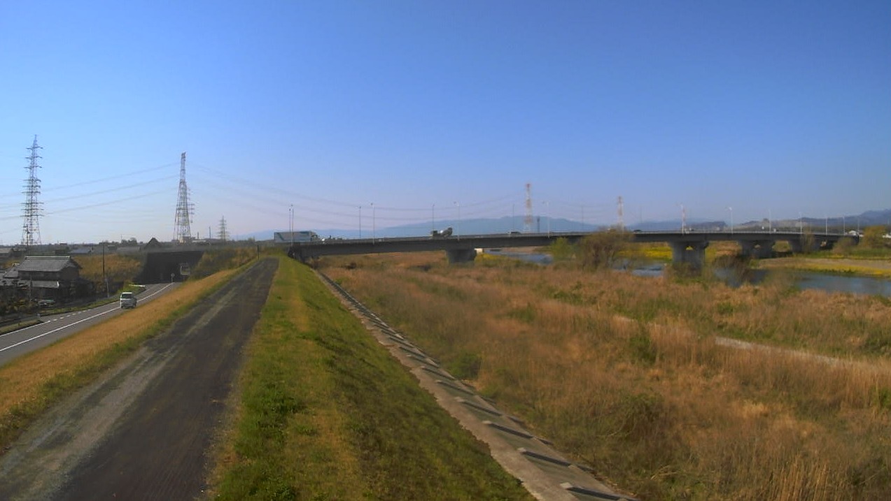 根尾川3.2KP左岸ライブカメラ(岐阜県本巣市温井)