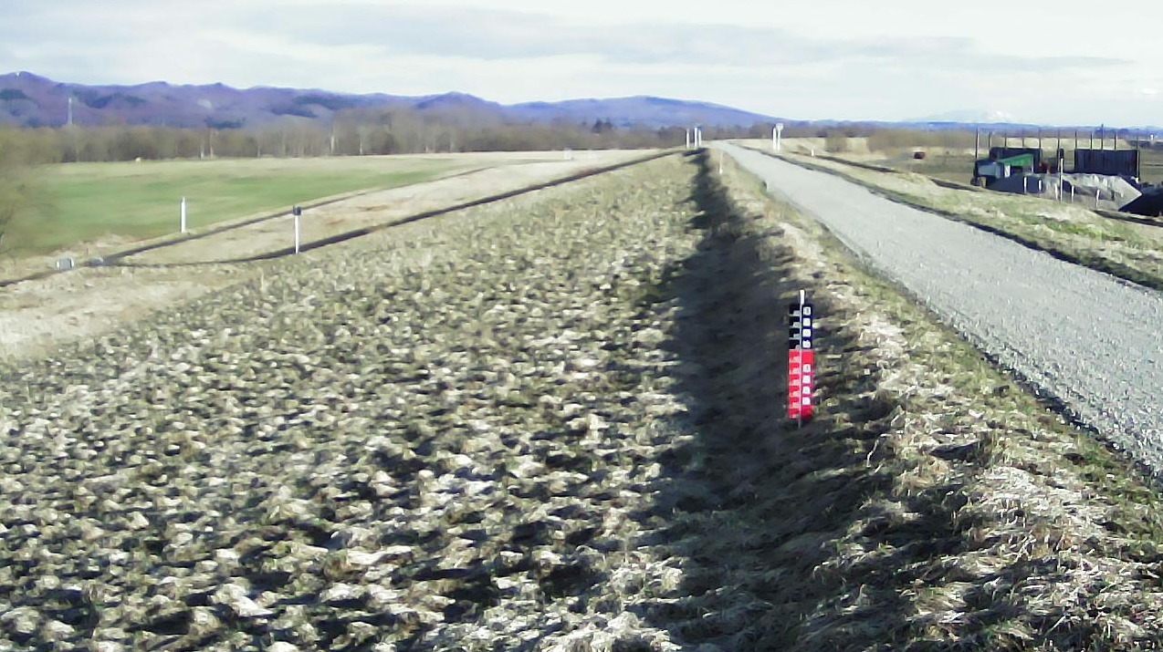 石狩川97.5KP左岸ライブカメラ(北海道滝川市西滝川)