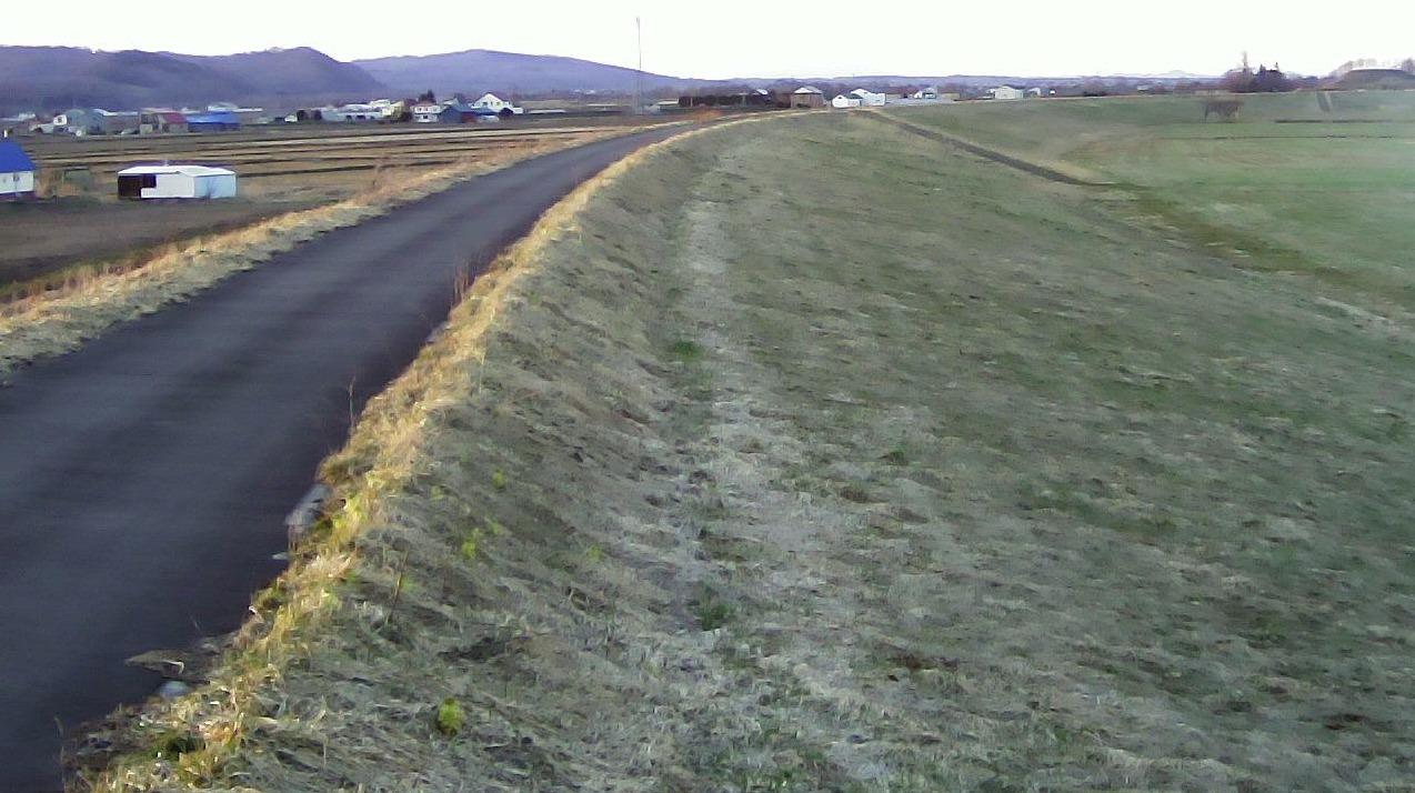 石狩川KP右岸ライブカメラ(北海道新十津川町大和)