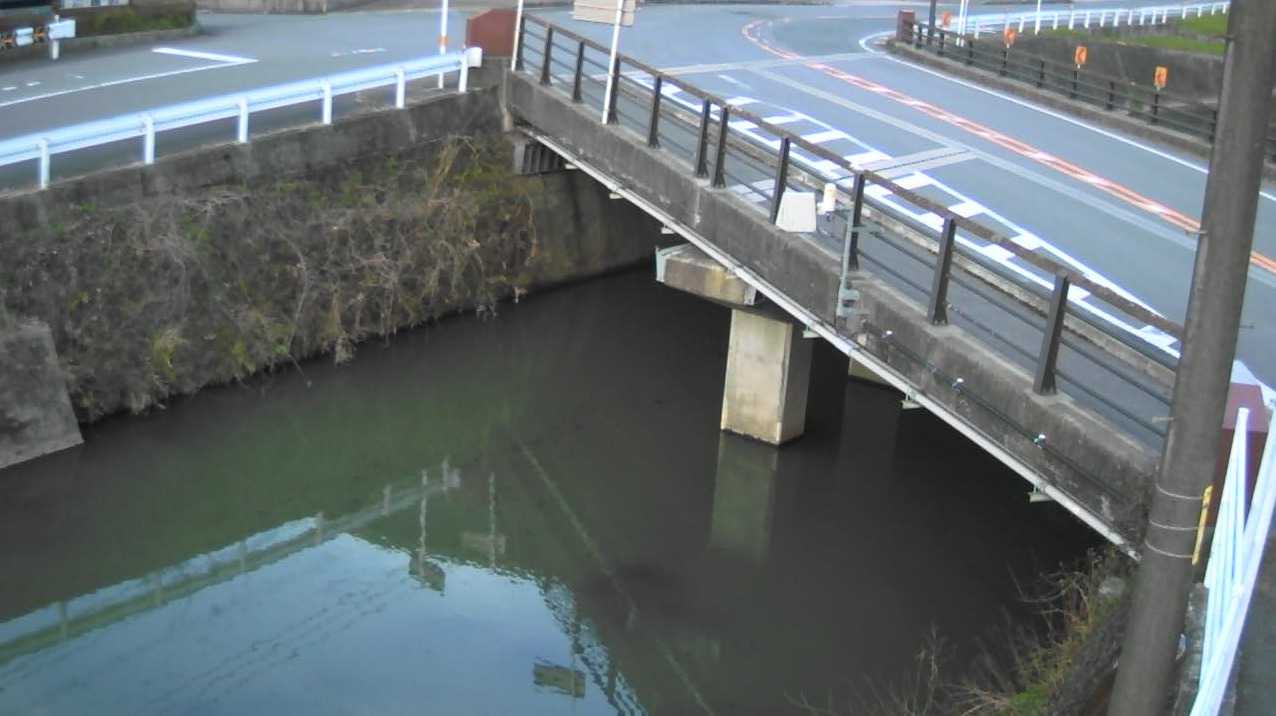 石丸川角石橋ライブカメラ(大分県杵築市大田石丸)