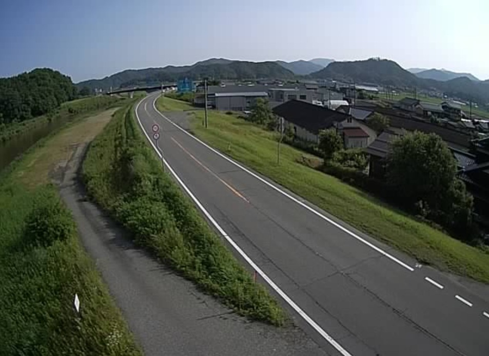 出石川菅川合流点ライブカメラ(兵庫県豊岡市出石町長砂)