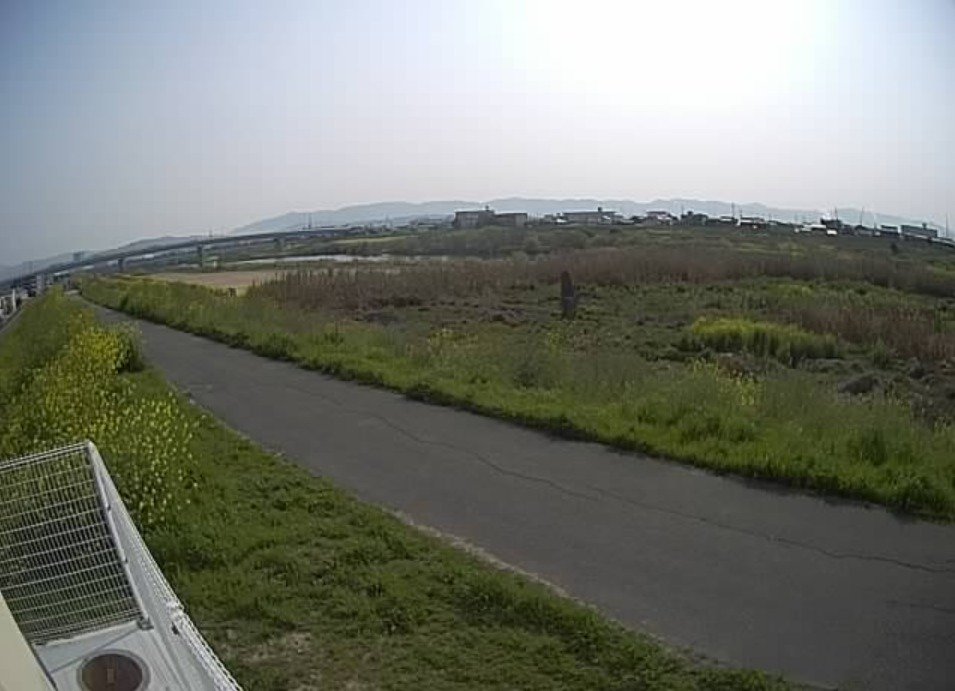 木津川飯岡久保田ライブカメラ(京都府京田辺市飯岡)