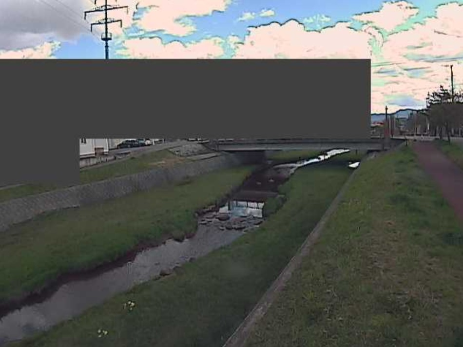 腰巻川城東豊田橋ライブカメラ(青森県弘前市末広)