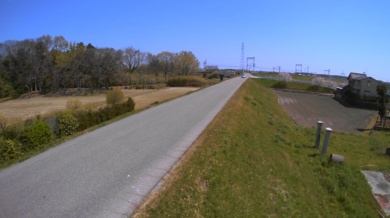 櫛田川7.6KP右岸ライブカメラ(三重県松阪市早馬瀬町)