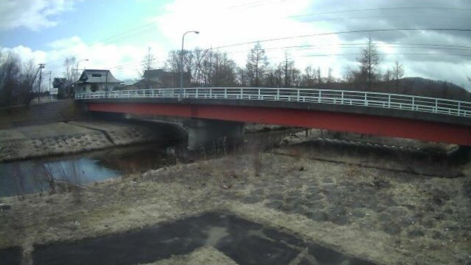 茂雪裡川茂雪裡橋ライブカメラ(北海道鶴居村鶴居西)
