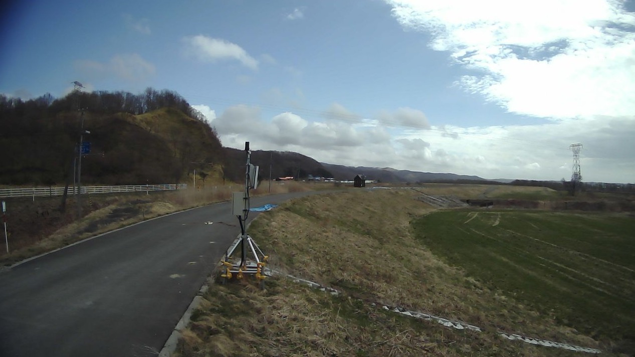 鵡川5.6KP右岸ライブカメラ(北海道むかわ町春日)