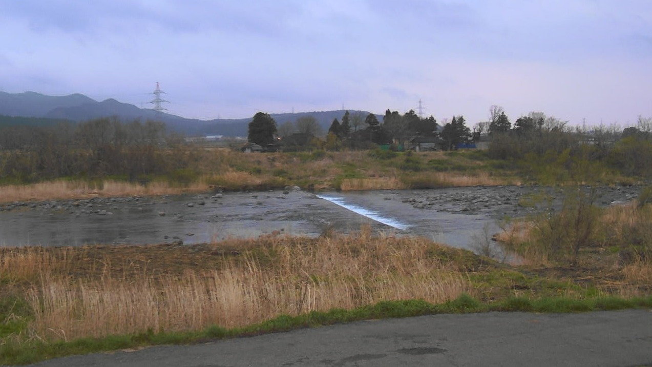 日向川鳥海橋ライブカメラ(山形県遊佐町豊岡)