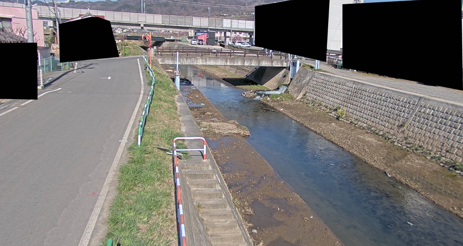 岡田川北野天神橋ライブカメラ(長野県長野市篠ノ井塩崎)