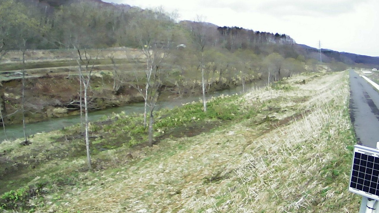 留萌川11.6KP右岸ライブカメラ(北海道留萌市留萌村)