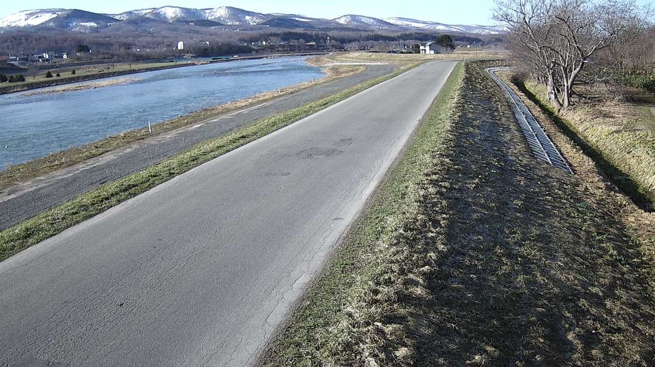 尻別川22.6KP右岸ライブカメラ(北海道蘭越町豊国)
