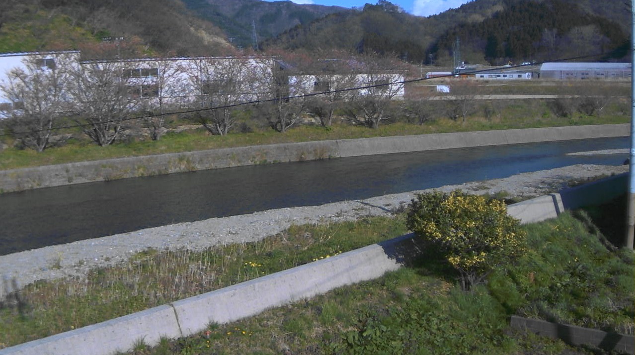 庄内小国川岩川橋ライブカメラ(山形県鶴岡市大岩川)