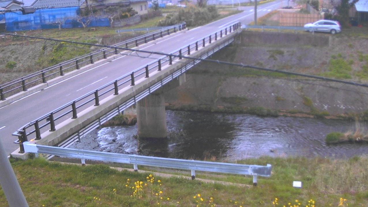 庄内高瀬川月見橋ライブカメラ(山形県遊佐町北目)