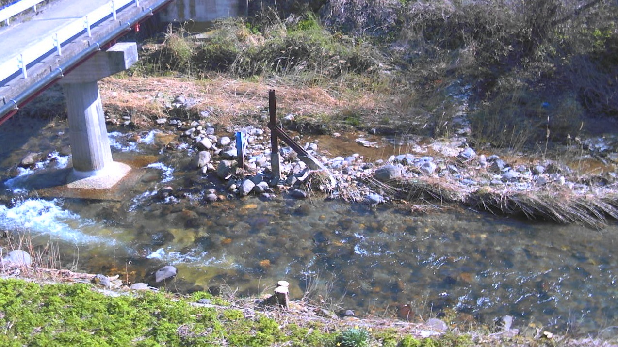 須川嘉平橋ライブカメラ(山形県上山市楢下)
