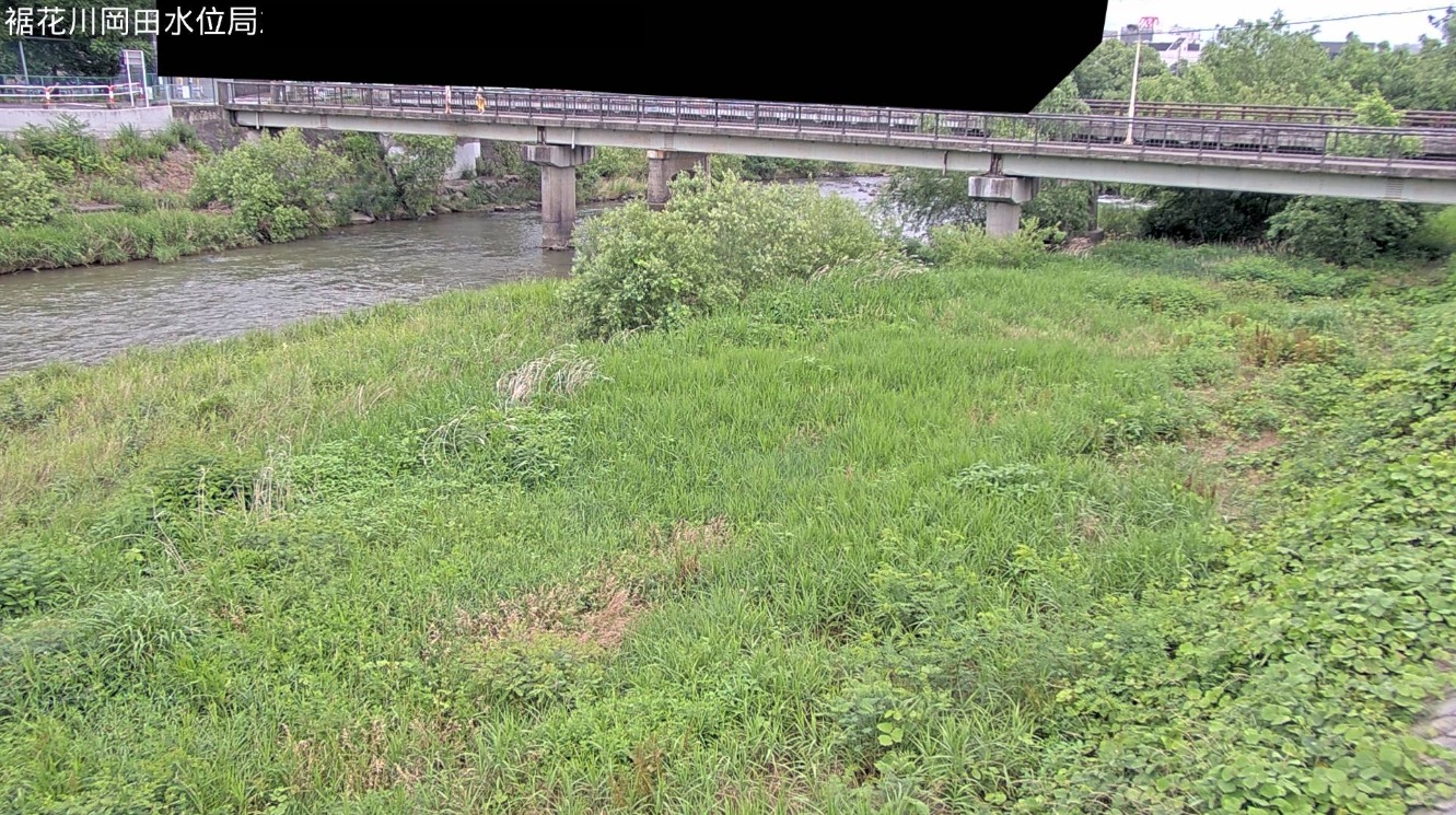 裾花川岡田水位局ライブカメラ(長野県長野市小柴見)