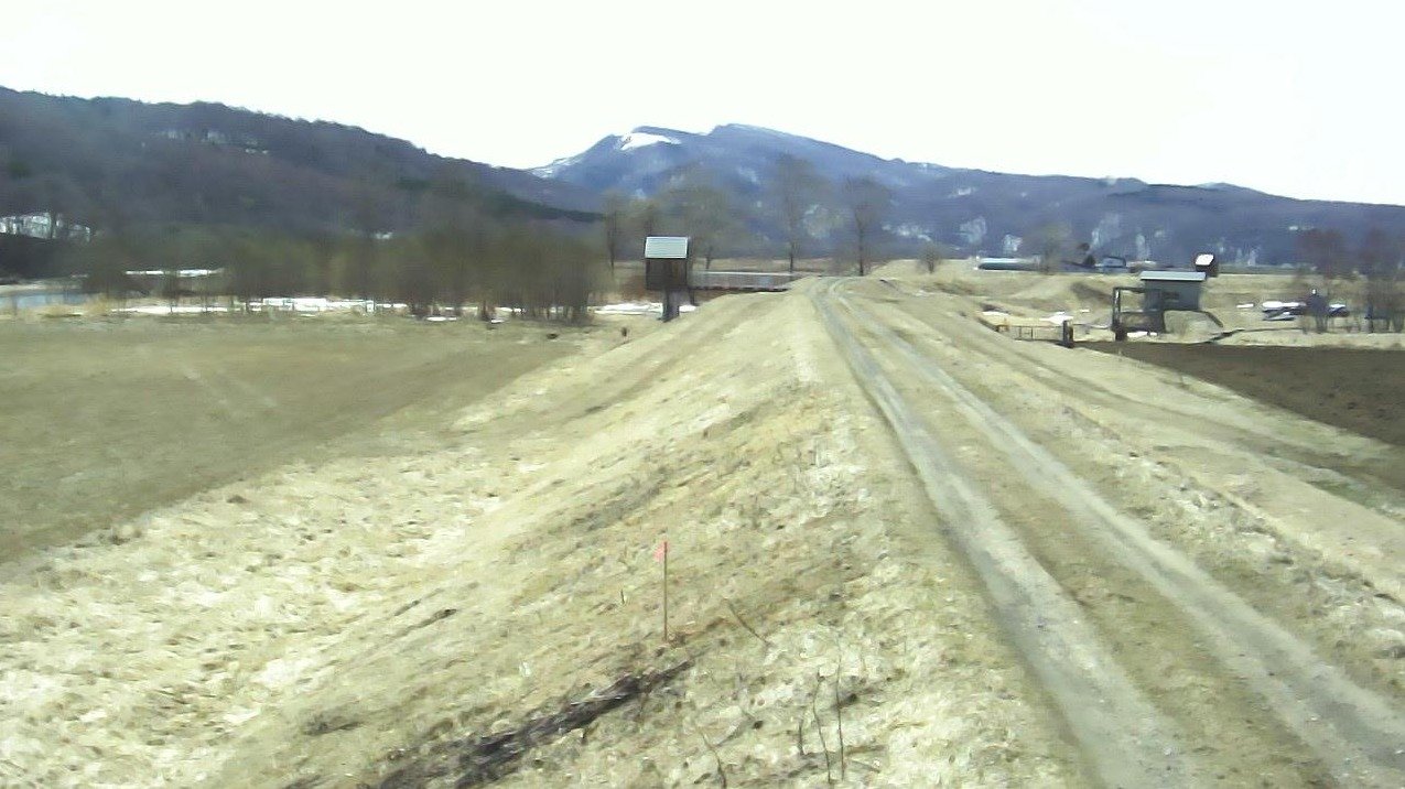 常呂川24.0KP左岸ライブカメラ(北海道北見市常呂町日吉)