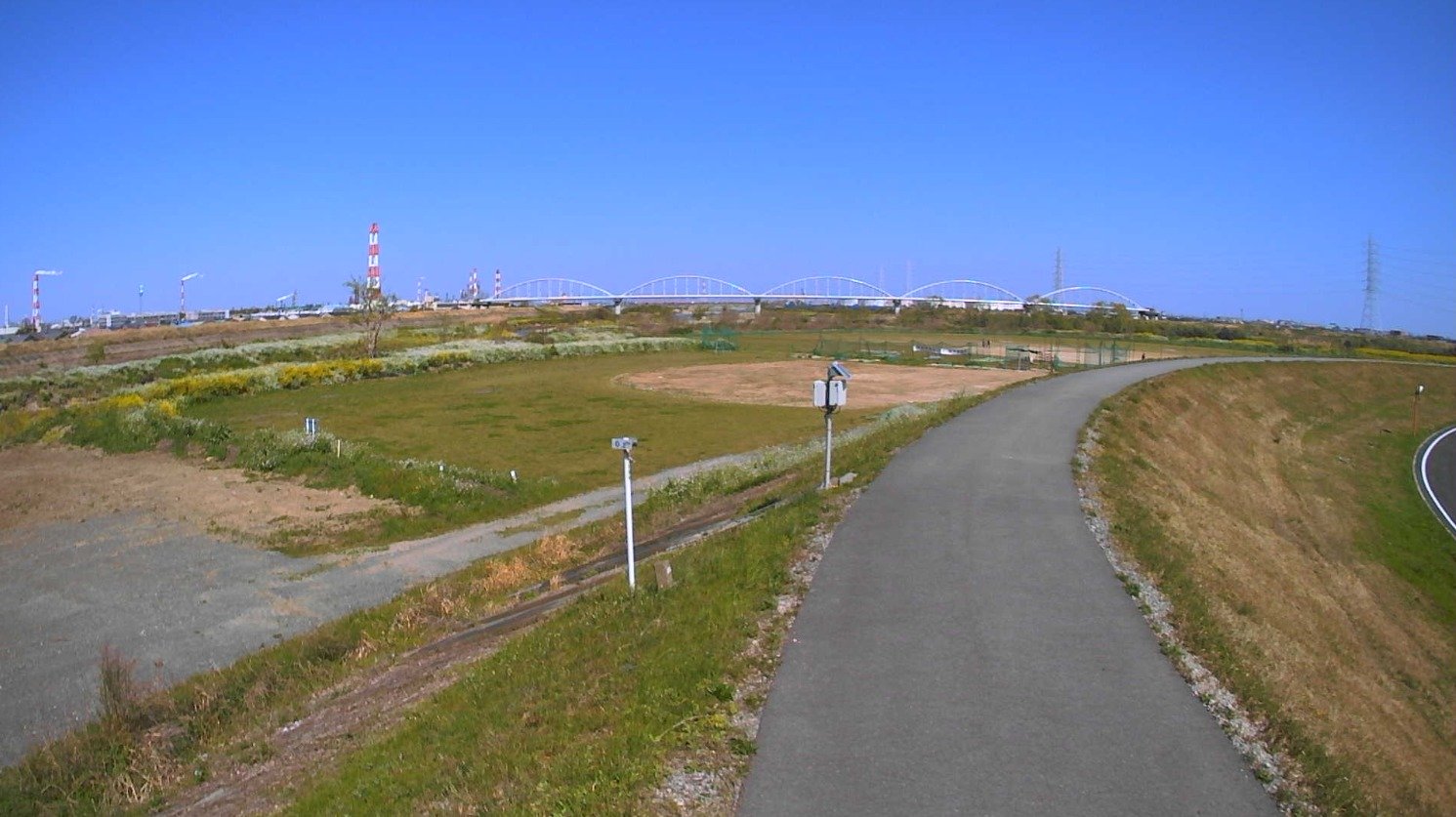 内部川0.2KP右岸ライブカメラ(三重県四日市市内堀町)