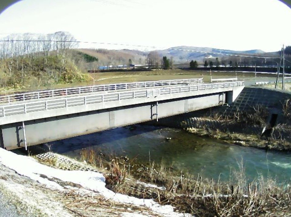 ワッカタサップ川三崎橋ライブカメラ(北海道京極町三崎)