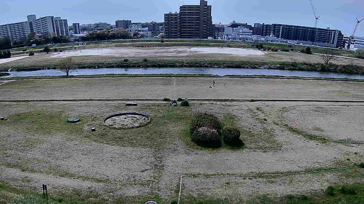 矢田川長栄八反ライブカメラ(愛知県名古屋市守山区)