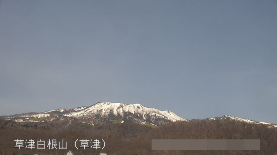 草津白根山草津ライブカメラ(群馬県草津町草津)