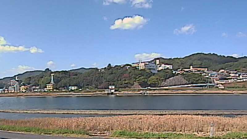 太田川1.8KP左岸ライブカメラ(広島県広島市西区)