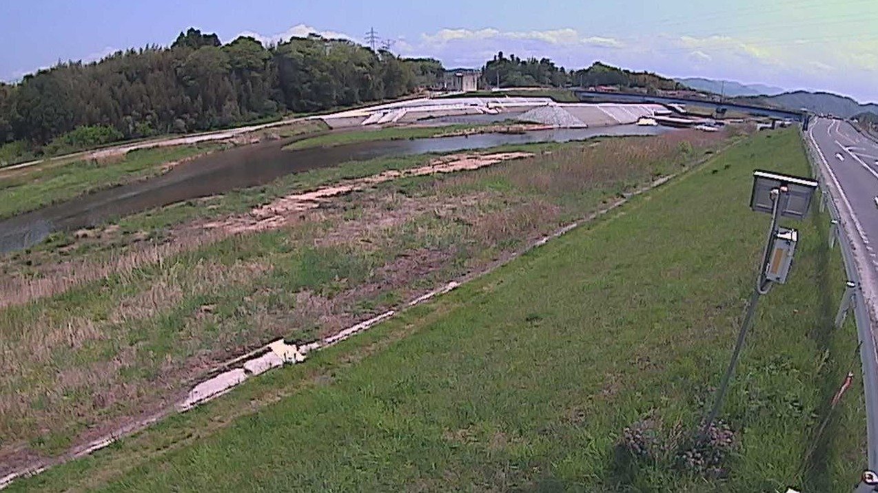 法勝寺川茶屋ライブカメラ(鳥取県米子市兼久)