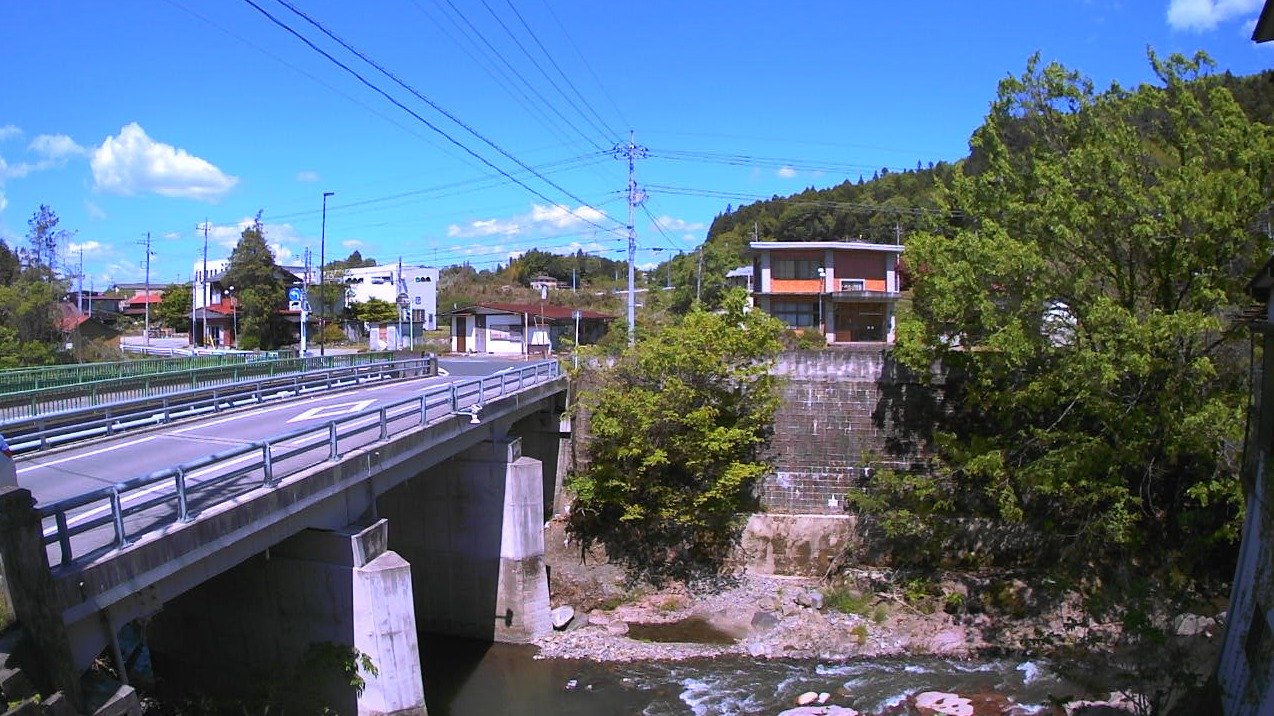 松葉川下高橋ライブカメラ(栃木県大田原市黒羽田町)