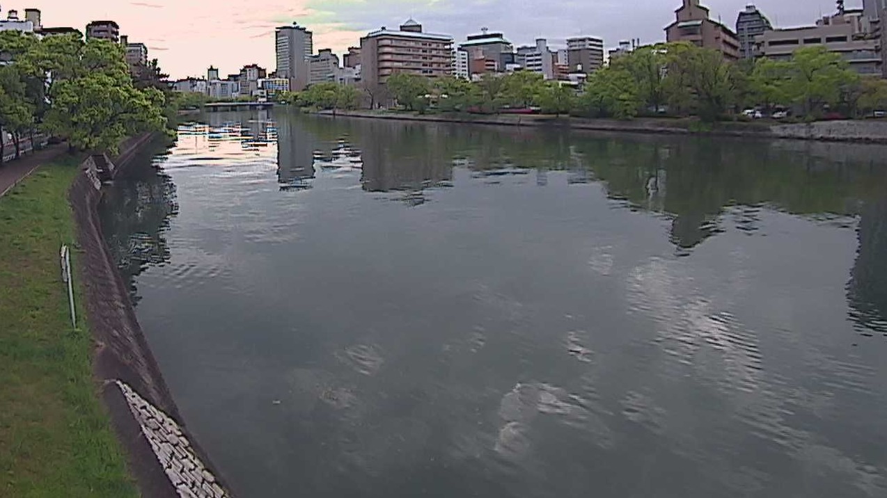 元安川1.5KP右岸ライブカメラ(広島県広島市中区)