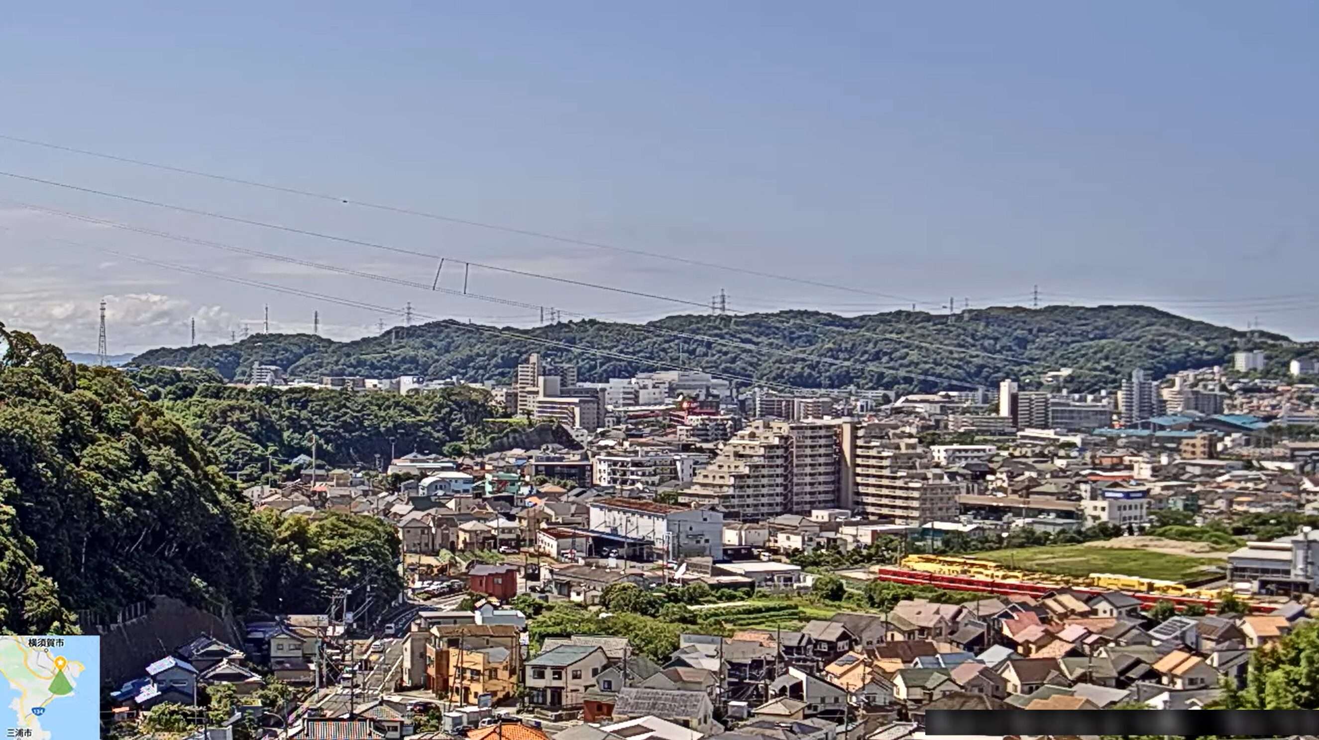 横須賀久里浜方面ライブカメラ(神奈川県横須賀市)